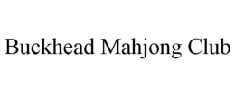 BUCKHEAD MAHJONG CLUB trademark