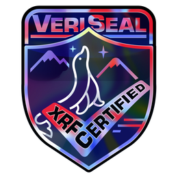 VERISEAL XRF CERTIFIED trademark