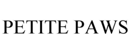 PETITE PAWS trademark
