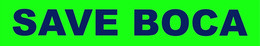 SAVE BOCA trademark