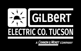 GILBERT ELECTRIC CO. TUCSON A CANNON & WENDT COMPANY trademark