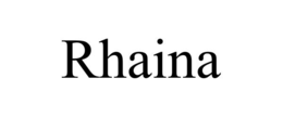 RHAINA trademark
