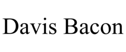 DAVIS BACON trademark