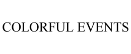COLORFUL EVENTS trademark