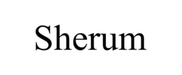 SHERUM trademark