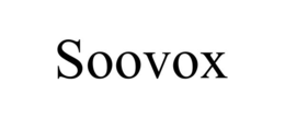 SOOVOX trademark