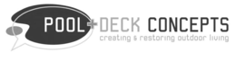 POOL+DECK CONCEPTS CREATING AND RESTORING OUTDOOR LIVING trademark