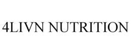 4LIVN NUTRITION trademark