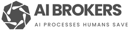 AI BROKERS AI PROCESSES HUMANS SAVE trademark