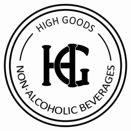 HG HIGH GOODS NON-ALCOHOLIC BEVERAGES trademark