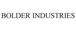 BOLDER INDUSTRIES trademark