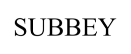 SUBBEY trademark