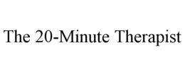 THE 20-MINUTE THERAPIST trademark