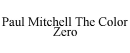 PAUL MITCHELL THE COLOR ZERO trademark