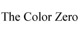THE COLOR ZERO trademark