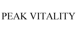 PEAK VITALITY trademark