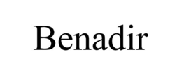 BENADIR trademark