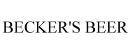 BECKER'S BEER trademark