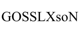 GOSSLXSON trademark