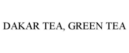 DAKAR TEA, GREEN TEA trademark