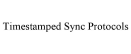 TIMESTAMPED SYNC PROTOCOLS trademark
