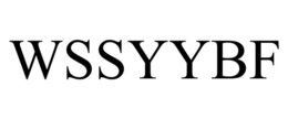 WSSYYBF trademark