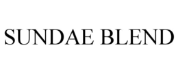 SUNDAE BLEND trademark