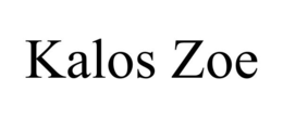 KALOS ZOE trademark