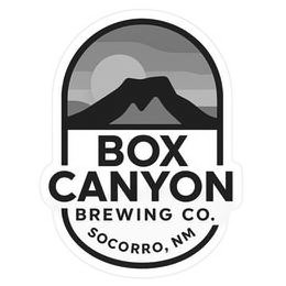 BOX CANYON BREWING CO. SOCORRO, NM trademark