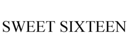 SWEET SIXTEEN trademark