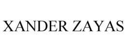XANDER ZAYAS trademark