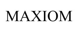 MAXIOM trademark