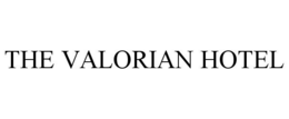 THE VALORIAN HOTEL trademark