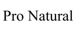 PRO NATURAL trademark