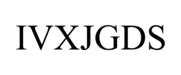 IVXJGDS trademark