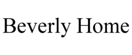 BEVERLY HOME trademark