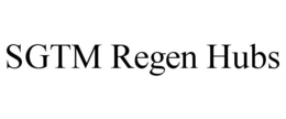 SGTM REGEN HUBS trademark