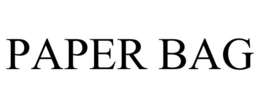 PAPER BAG trademark