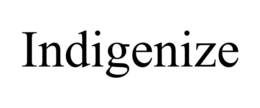 INDIGENIZE trademark