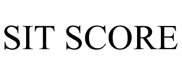 SIT SCORE trademark
