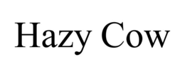HAZY COW trademark