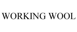 WORKING WOOL trademark