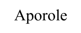 APOROLE trademark