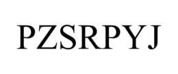 PZSRPYJ trademark