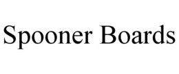 SPOONER BOARDS trademark