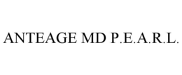 ANTEAGE MD P.E.A.R.L. trademark