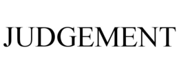 JUDGEMENT trademark