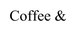 COFFEE & trademark