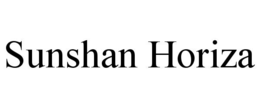 SUNSHAN HORIZA trademark
