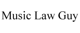 MUSIC LAW GUY trademark